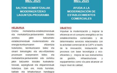 “MEC 2025” SALTOKI KOMERTZIALAK MODERNIZATZEKO LAGUNTZA-PROGRAMA