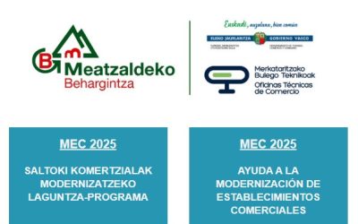 «MEC 2025» AYUDA A LA MODERNIZACIÓN DE ESTABLECIMIENTOS COMERCIALES